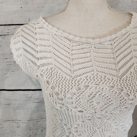 Lilly Pulitzer Adabelle Crochet Tasseled Crochet Dress Size XS - Picture 6 of 8